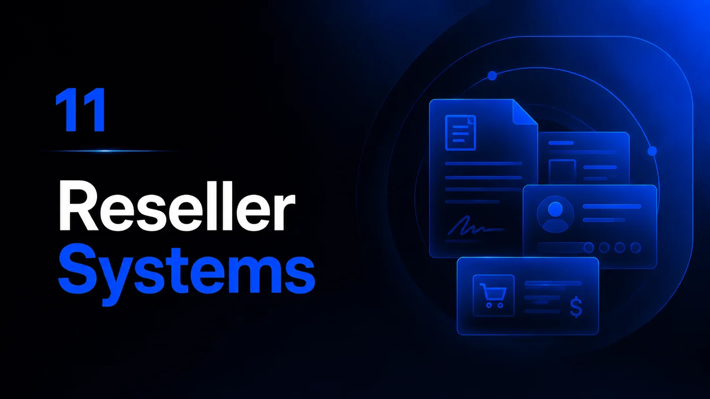 Reseller Systems advanced module artwork